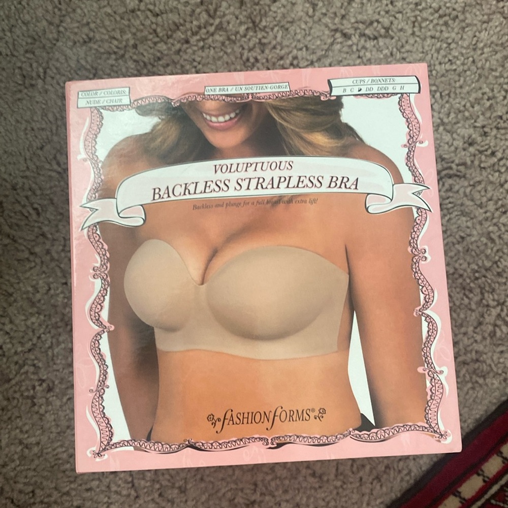 Voluptuous Backless Strapless BRA